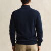 Casual Cotton Half-Zip Sweater