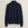 Casual Cotton Half-Zip Sweater