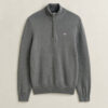 Casual Cotton Half-Zip Sweater