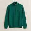 Casual Cotton Half-Zip Sweater