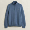 Casual Cotton Half-Zip Sweater