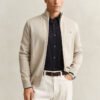 Casual Cotton Zip Cardigan