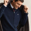 Casual Cotton Zip Cardigan