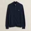 Casual Cotton Zip Cardigan