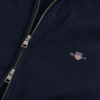 Casual Cotton Zip Cardigan