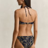 Chain Print Bikini Bandeau