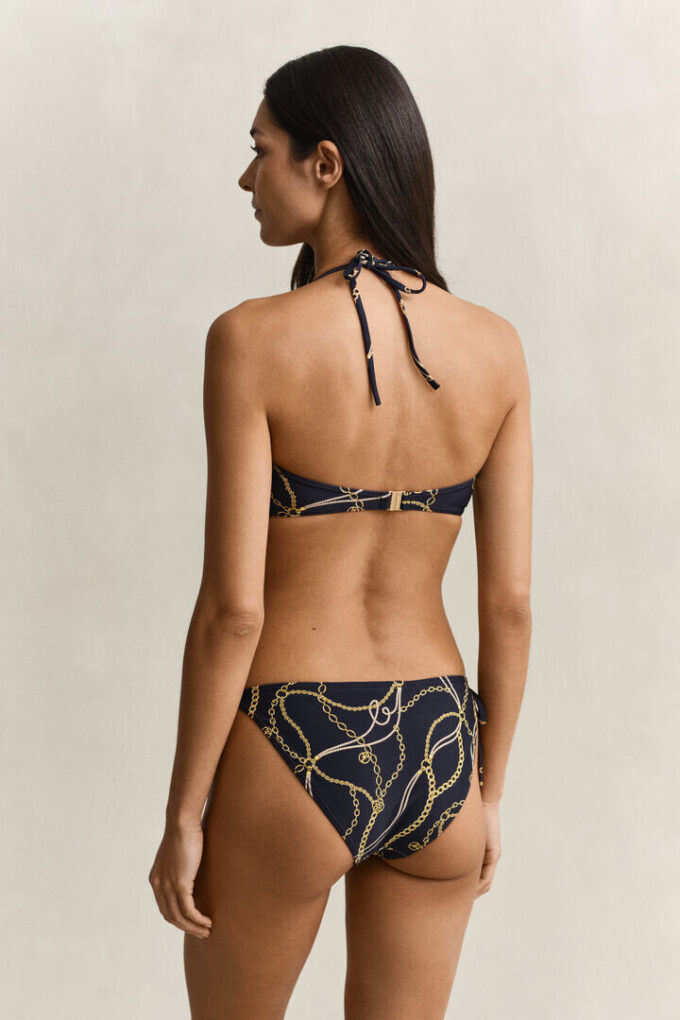 Chain Print Bikini Bandeau