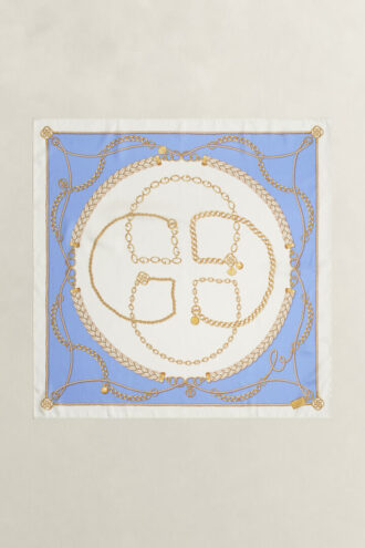 Chain Silk Scarf