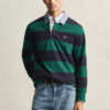 Chambray Collar Striped Heavy Rugger