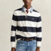 Chambray Collar Striped Heavy Rugger