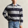 Chambray Collar Striped Heavy Rugger