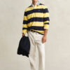 Chambray Collar Striped Heavy Rugger