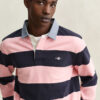 Chambray Collar Striped Heavy Rugger