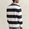 Chambray Collar Striped Heavy Rugger