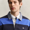 Chambray Collar Striped Heavy Rugger