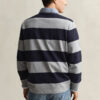 Chambray Collar Striped Heavy Rugger