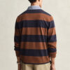 Chambray Collar Striped Heavy Rugger