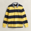 Chambray Collar Striped Heavy Rugger