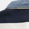 Chambray Collar Striped Heavy Rugger