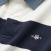 Chambray Collar Striped Heavy Rugger
