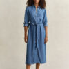 Chambray Shirt Dress
