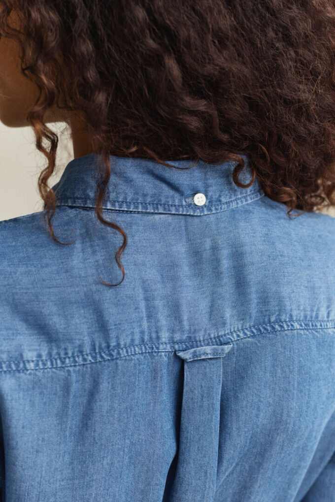 Chambray Shirt Dress