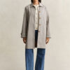 Checked Car Coat
