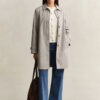 Checked Car Coat