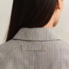 Checked Car Coat
