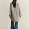 Checked Car Coat