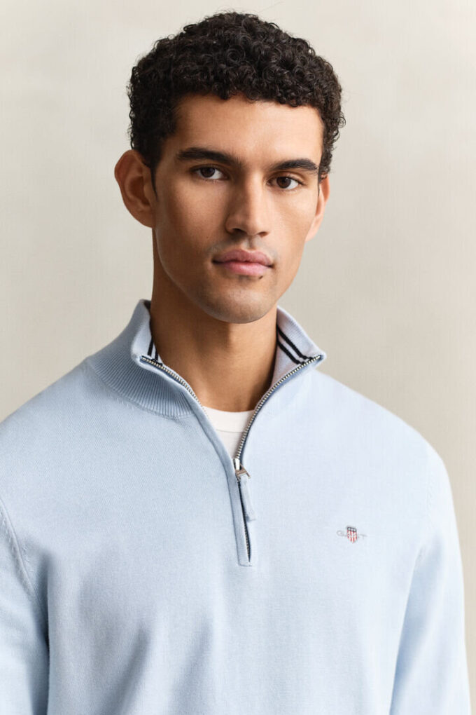 Classic Cotton Half-Zip Sweater