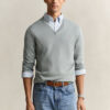Classic Cotton V-Neck Sweater
