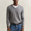 Classic Cotton V-Neck Sweater