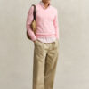 Classic Cotton V-Neck Sweater