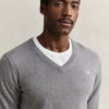 Classic Cotton V-Neck Sweater
