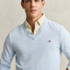 Classic Cotton V-Neck Sweater