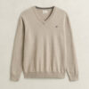 Classic Cotton V-Neck Sweater