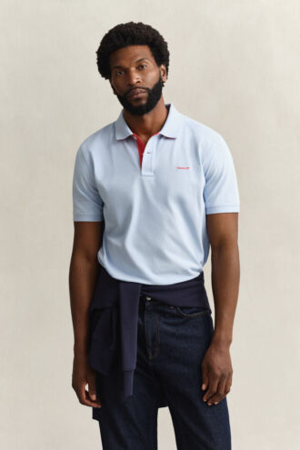Contrast Piqua Polo Shirt