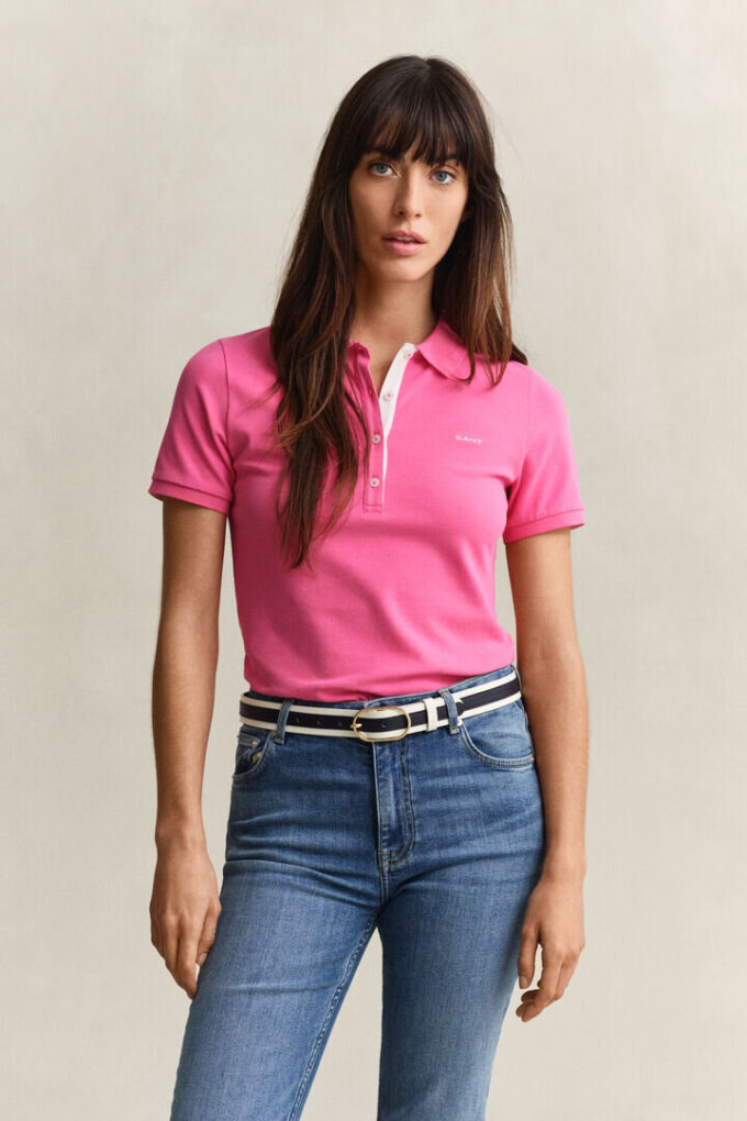 Contrast Piqua Polo Shirt