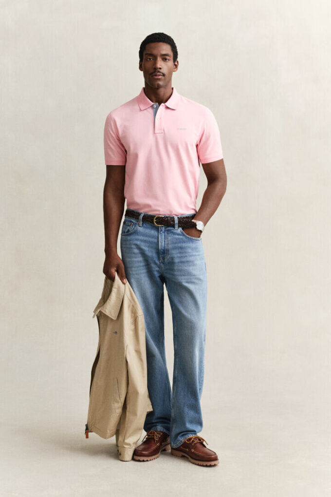 Contrast Piqua Polo Shirt