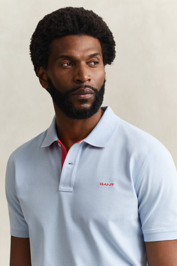 Contrast Piqua Polo Shirt