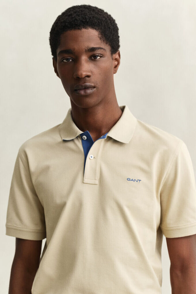 Contrast Piqua Polo Shirt