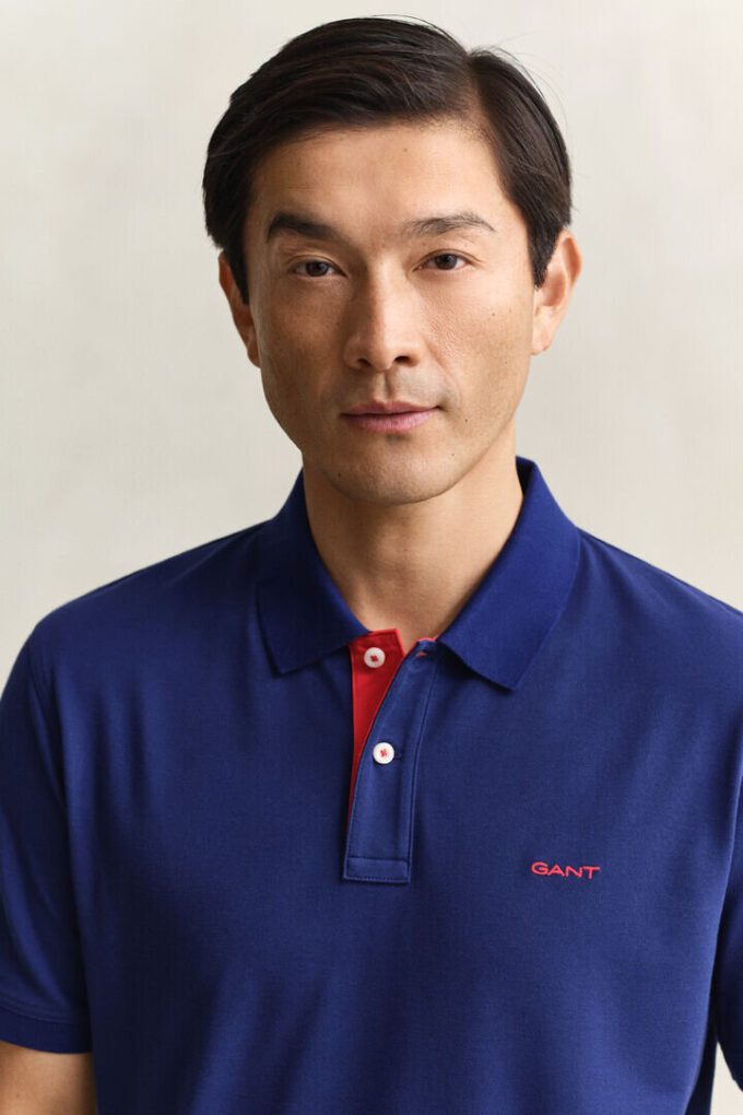 Contrast Piqua Polo Shirt