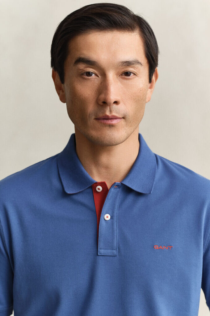 Contrast Piqua Polo Shirt