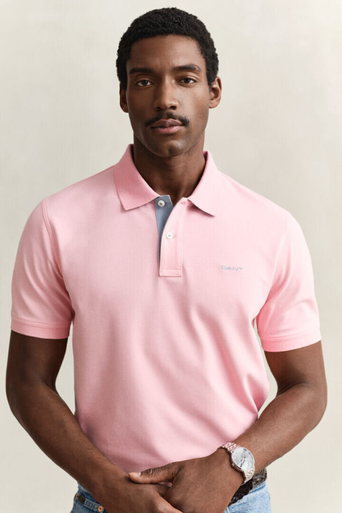 Contrast Piqua Polo Shirt