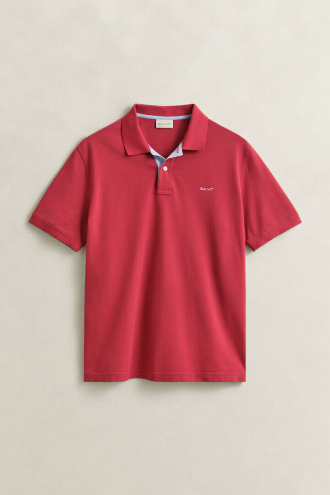 Contrast Piqua Polo Shirt
