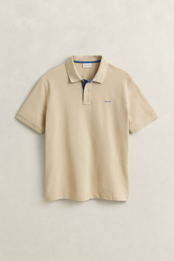 Contrast Piqua Polo Shirt