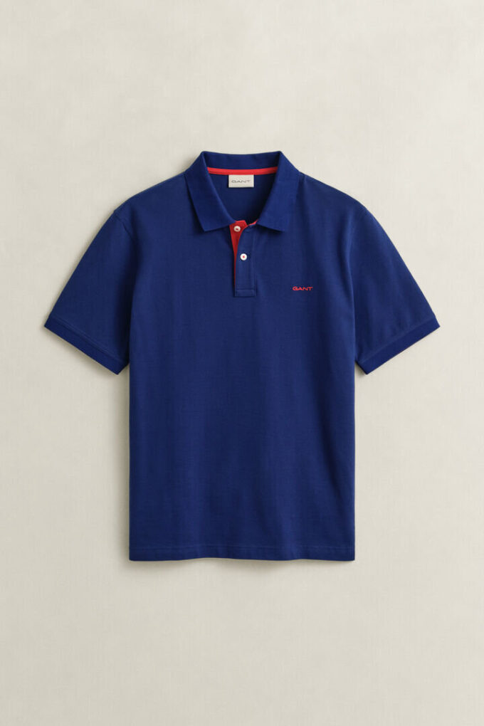 Contrast Piqua Polo Shirt