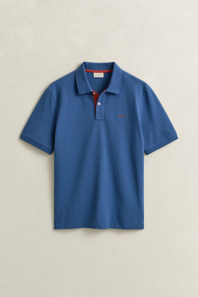 Contrast Piqua Polo Shirt