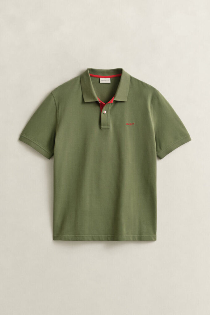Contrast Piqua Polo Shirt